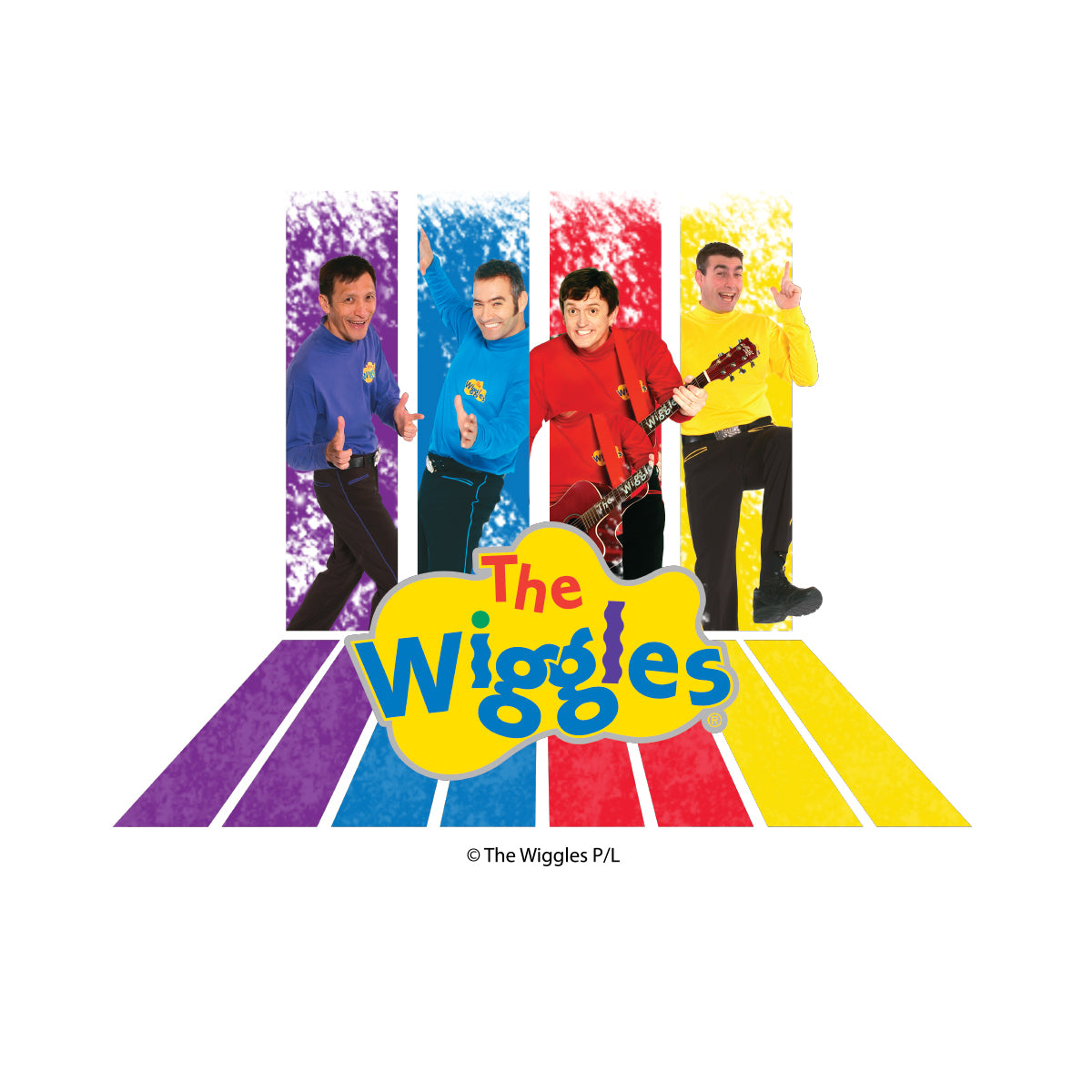 The Wiggles Adult Original Wiggles Retro Hoodie