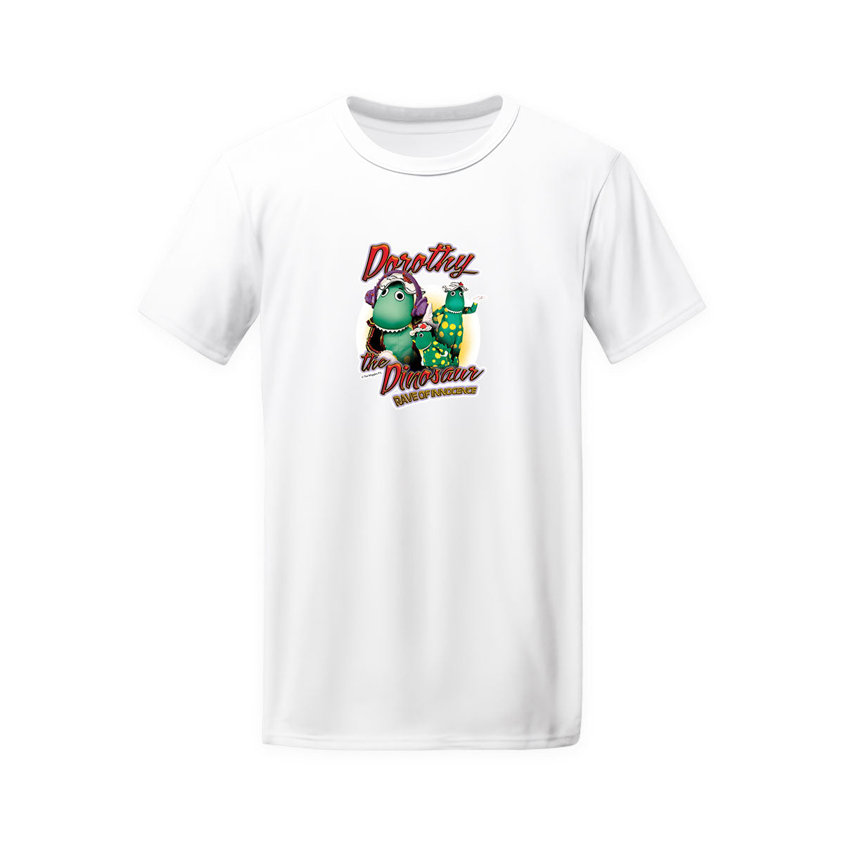 Dorothy the Dinosaur Rave of Innocence Adult Short Sleeve T-Shirt