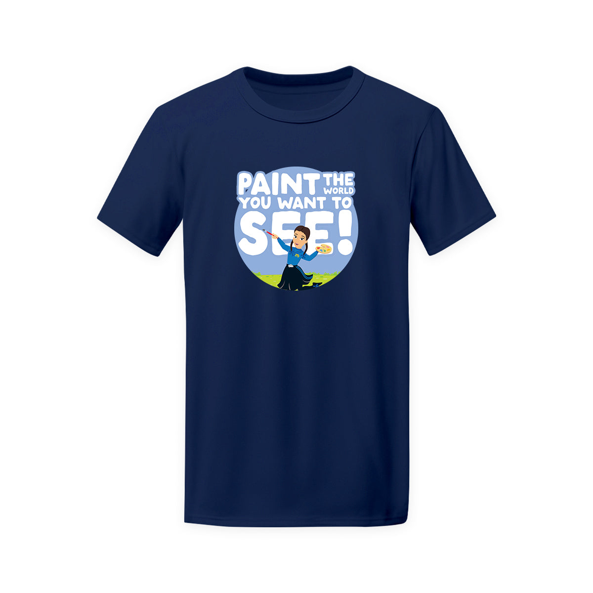 The Wiggles Paint The World Childrens T-shirt