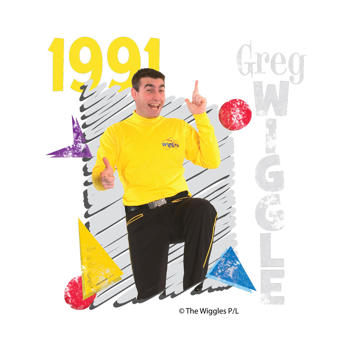 The Wiggles Original Retro Pillowcase Greg