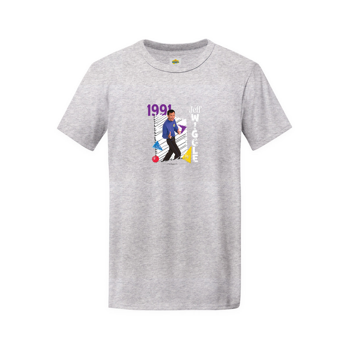 The Wiggles Childrens Original Retro Short Sleeve T-shirt Jeff