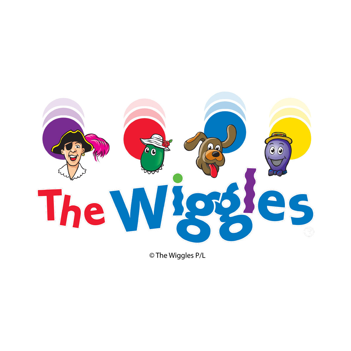 The Wiggles Adult Original Friends Retro Hoodie V1