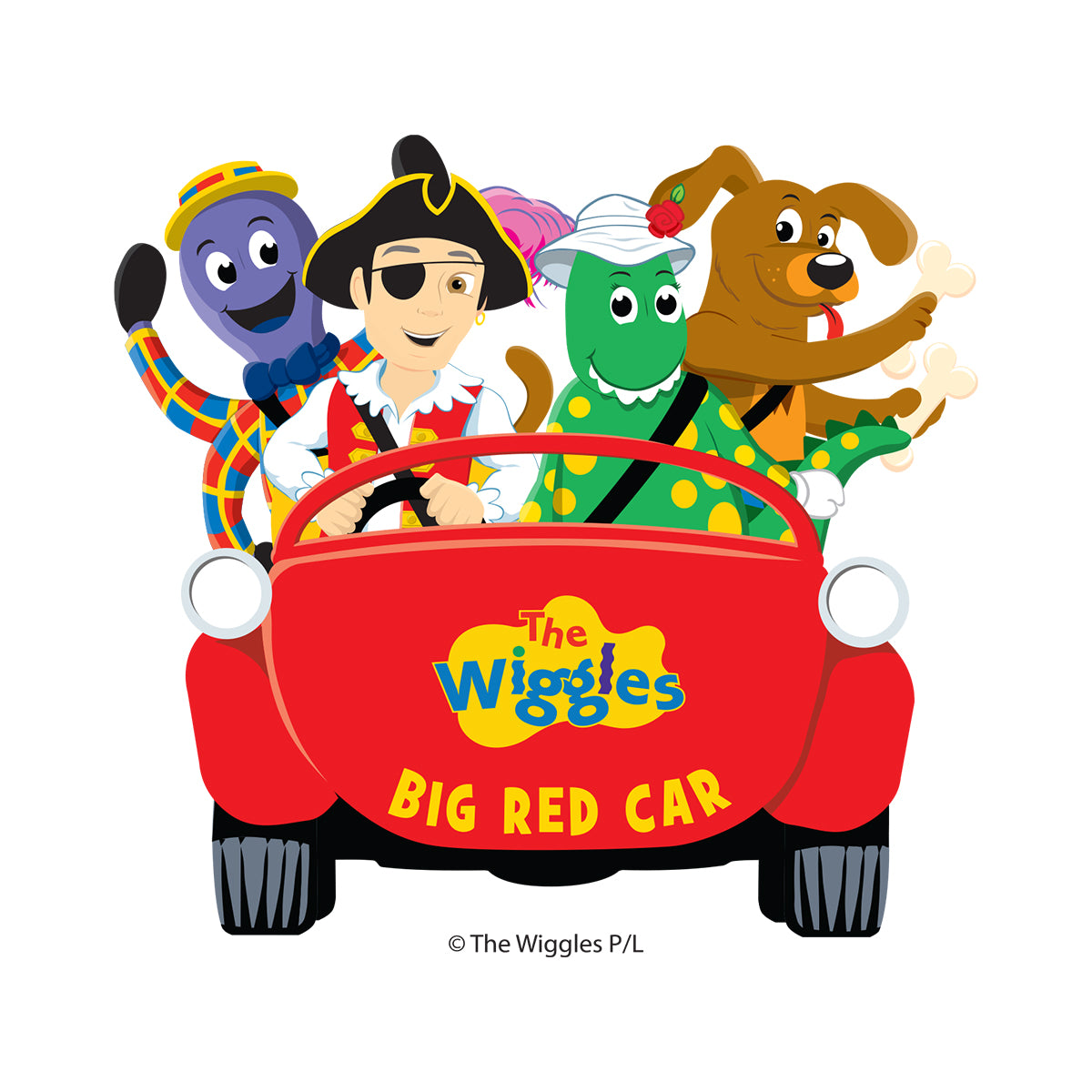The Wiggles Road Trip in Big Red Car Travel Tote