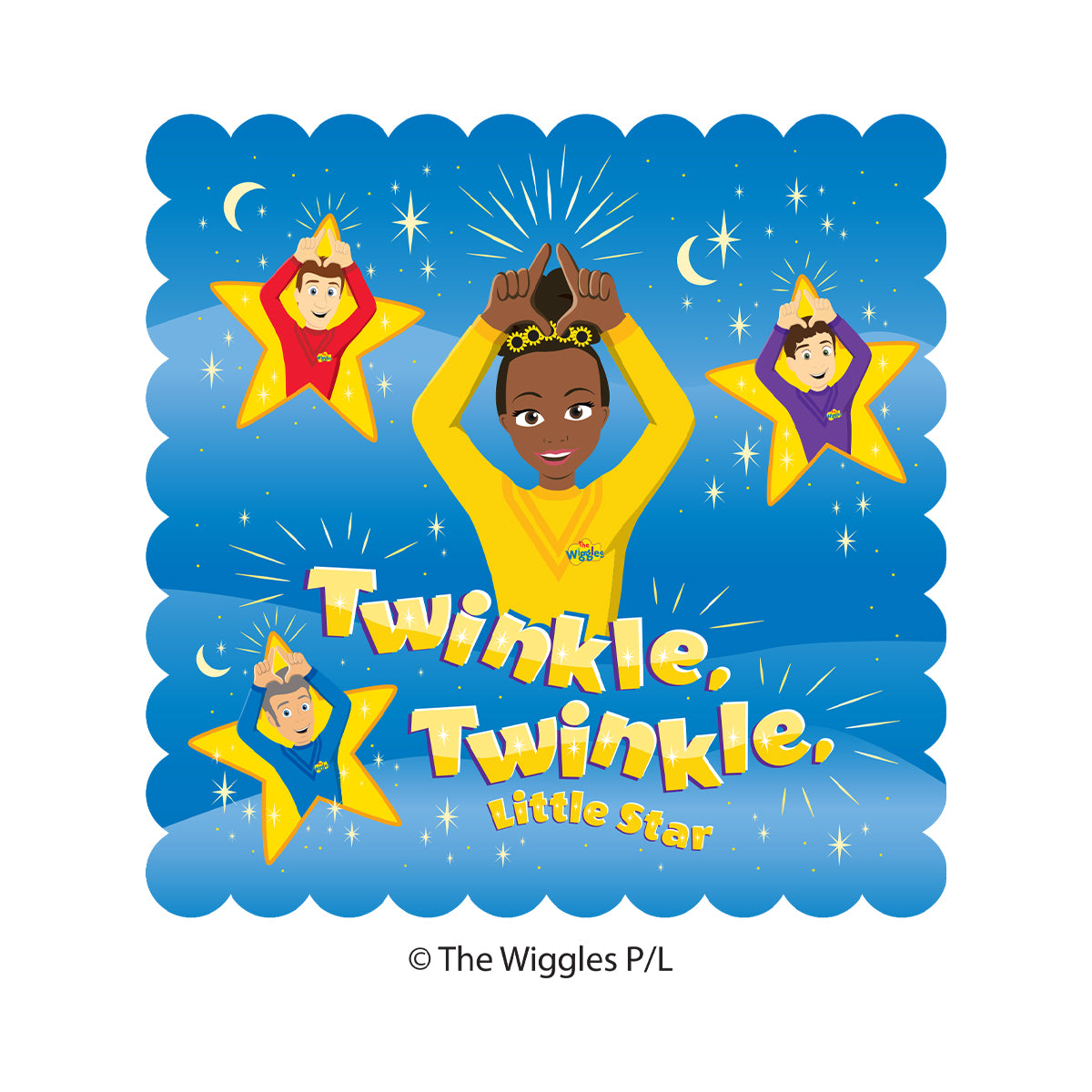 The Wiggles Twinkle Twinkle Bedtime Plush Bear