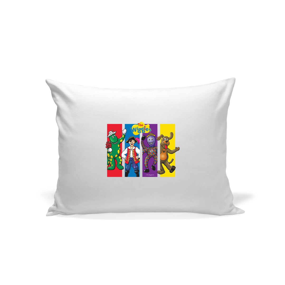 The Wiggles Original Friends Retro Pillowcase